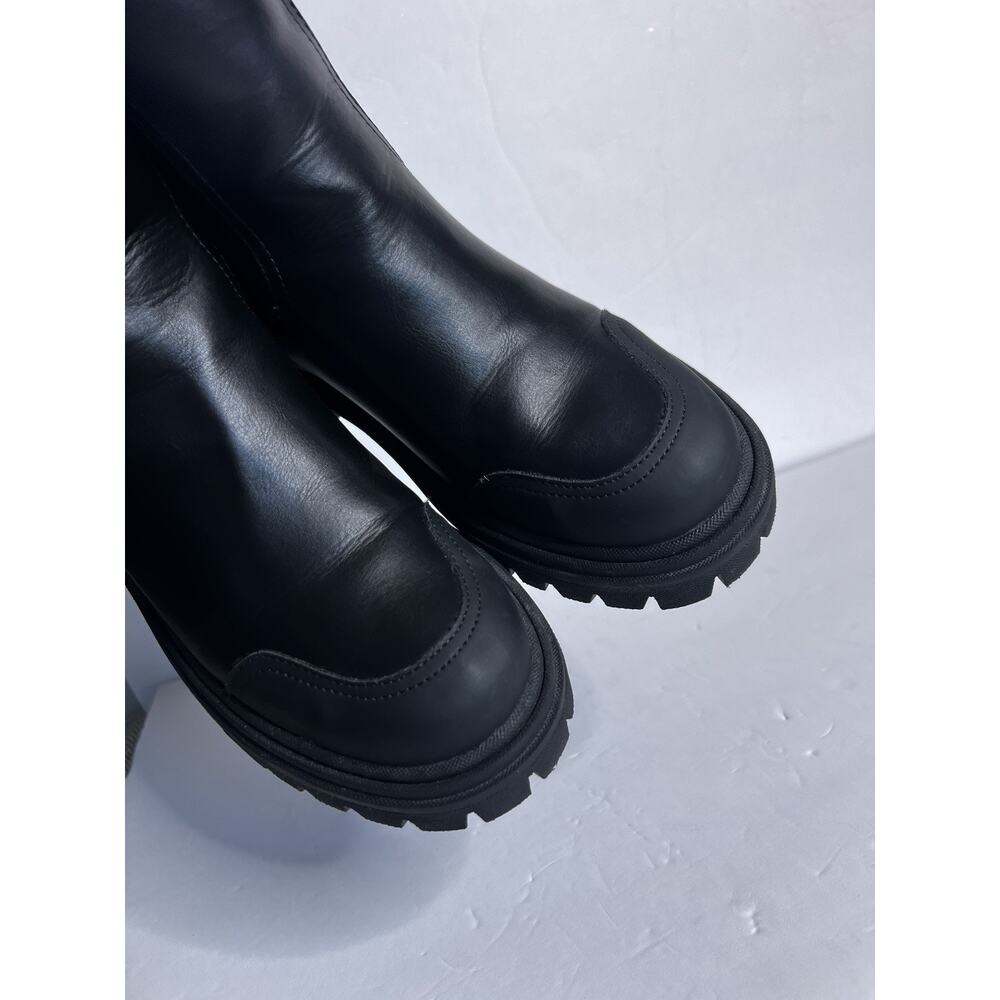 Calvin Klein Women's Remola Boot, Black, 7.5 - Picture 6 of 12
